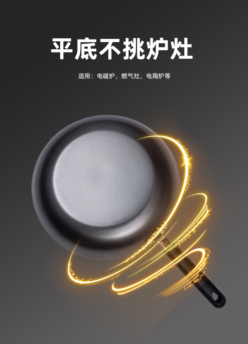 臻品铸铁煎锅插图(1)